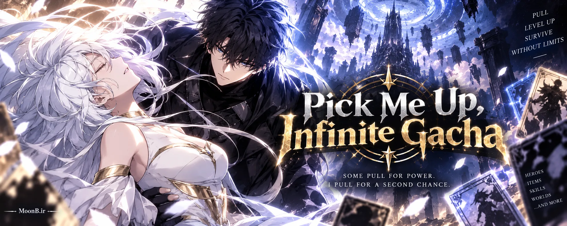 بنر مانهوا انتخابم کن: گچای بی‌نهایت - Pick Me Up, Infinite Gacha