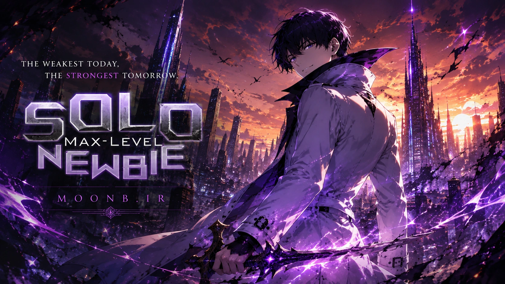 بنر مانهوا برترین تازه‌کار - Solo Max-Level Newbie
